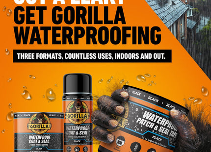 Gorilla Glue Waterproof Coat & Seal Black 946ml