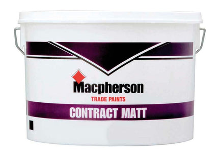 Macpherson Contract Matt 10 Litre Brilliant White
