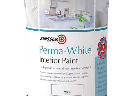 Zinsser Perma - White Satin 1 Litre White