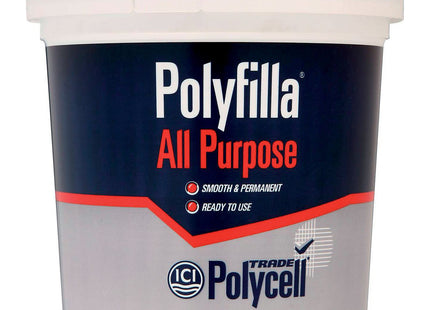 Polycell Trade All Purpose Filler 2kg, White