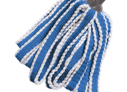 Addis Mega 100% Microfibre Mop Replacement Refill head, Blue & White