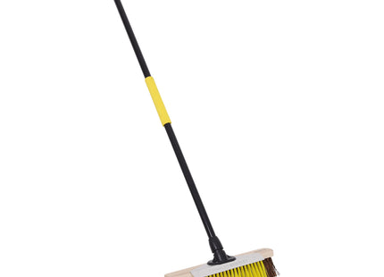 Bulldozer Heavy Duty Utility Broom Complete with Scraper and Handle 15.9" (380mm)