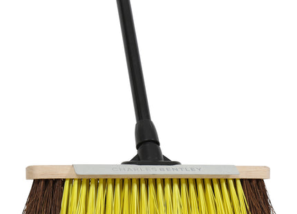 Bulldozer Heavy Duty Utility Broom Complete with Scraper and Handle 15.9" (380mm)