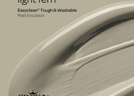 Crown Light Fern 2.5 Litre easyclean Matt Emulsion
