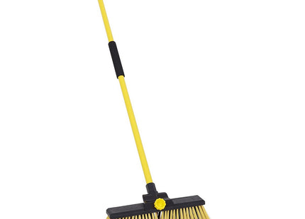 Bulldozer Heavy-duty Broom Clipped with Handle 355mm (14in), designed for dry/wet sweeping applications