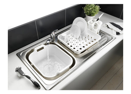 Addis Rectangular Washing Up Bowl (White)