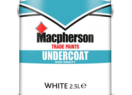 Macpherson Undercoat White 2.5 Litre