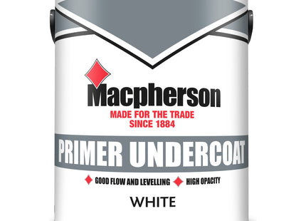 Macpherson Undercoat White 5 Litre