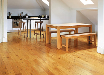 Ronseal Diamond Hard Floor Varnish Satin Medium Oak 2.5 Litre
