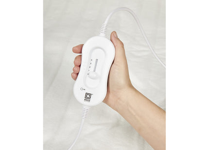 Pifco Electric Blanket King Size Dual Controls Electric Under Blanket with 3 Heat Settings Machine Washable