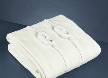 Pifco Electric Blanket King Size Dual Controls Electric Under Blanket with 3 Heat Settings Machine Washable