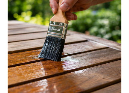 Rustins Quick Dry Poly Varnish Gloss Clear -Tough, Water-Based Clear Finish in Gloss, Matt or Satin; Durable Protection for Interior Wood 1 Litre