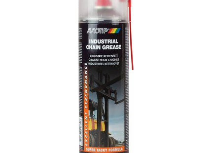 Motip M090205 Industrial Chain Grease Spray - 500ml