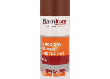 PlastiKote Trade Quick Drying Primer red Oxide 400ml 071002
