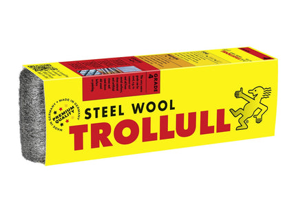 Trollull Steel Wool Wire Wool 200g coarse 4 can be used to remove oil and grease from metal, clean natural stone, artificial stone, and sand old wood