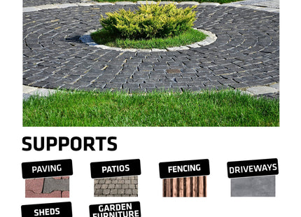 Everbuild Patio Wizard Moss Protection Against Algae, Green Growth, Mould & Fungi - 5 Litre
