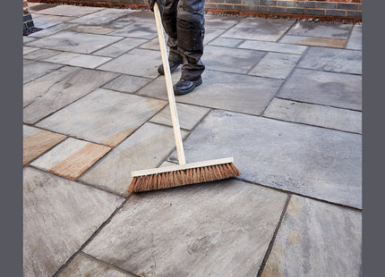 Everbuild Sika - FastFix All Weather Self-Setting Paving Jointing Compound - Ready to Use - No Mixing Required - Dark Buff - 15kg - 21 sq. m