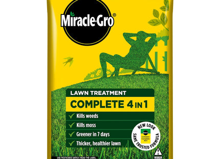 Miracle-Gro Complete 4 in 1 Lawn Food, Weed and Moss Control 400m2 14kg