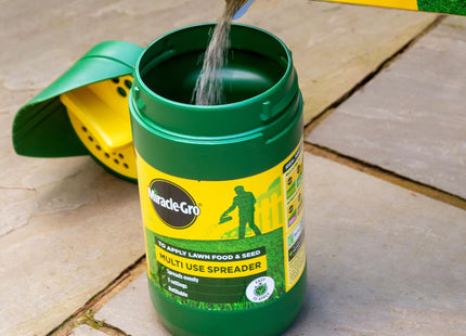 Miracle-Gro Compact Lawn Spreader - for Seeding and Feeding Your Luscious Lawn