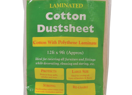 Lynwood Cotton Twill Decorating Dust Sheet 12 x 9 ft SH200
