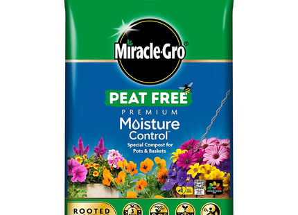 Miracle-Gro Premium Moisture Control Peat Free Compost