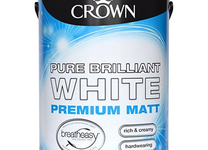 Crown Matt Emulsion 5 Litre PBW
