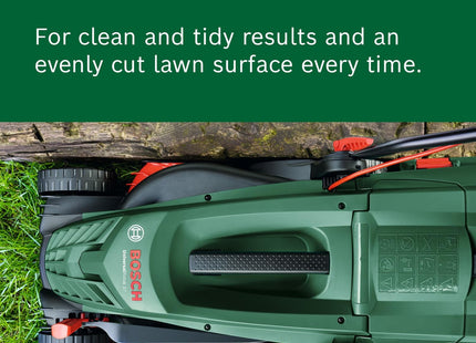 Bosch Corded Lawnmower UniversalRotak 37-565 (230 V, Cutting Width: 37 cm, 40-Litre Grass Box, with GrassCombs)