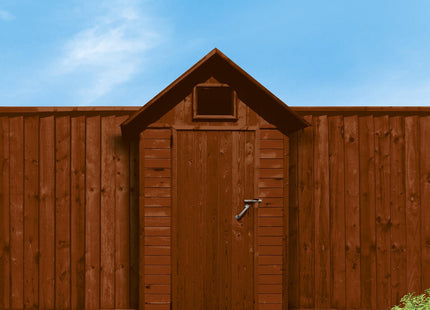 Ronseal One Coat Shed and Fence Protector Medium Oak 5 Litre (Covers up to 6 Fence Panels) All Weather Protection