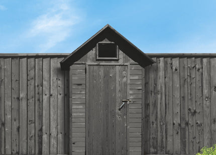 Ronseal One Coat Shed and Fence Protector Charcoal Grey 5 Litre - Durable and Weather-Resistant Fence Paint for Long-Lasting Colour and Protection