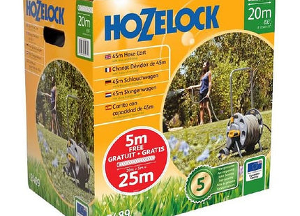 Hozelock Ltd 2489 45m Cart with 25M hose included plus all the fittings you need to start watering