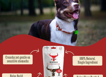 The Buffalo Co. Buffalo Lung Steaks for Dogs 100g