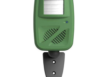 Pest-Stop Ultrasonic Outdoor Pest Repeller Waterproof with Ground Spike & Wall Mount 15m Range