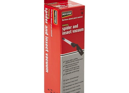 Pest-Stop Spider and Insect Vacuum - Chemical Free Solution - Lightweight - Portable - User Friendly - No Harm or Kill - 43cm Device Length