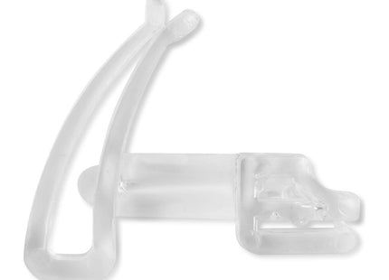 Pest-Stop Bird Spike Clips - Pack of 30 - Secure Fixing for Guttering and Edges - Translucent UV-Resistant Plastic - For Use Bird Spikes