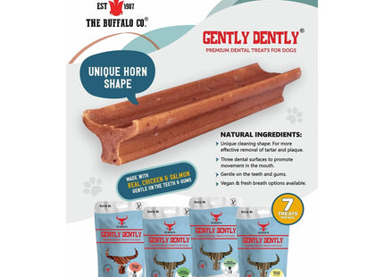 The Buffalo Co. Gently Dently Dog Treats (Salmon)
