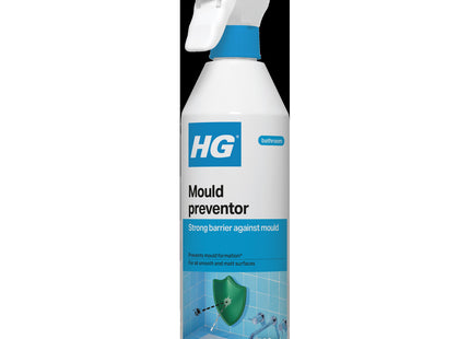 HG Mould Preventor Spray, Non Slip Anti Mould Spray & Bathroom Cleaner Protector 500ml