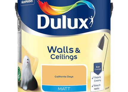 Dulux Matt California Days 2.5 Litre