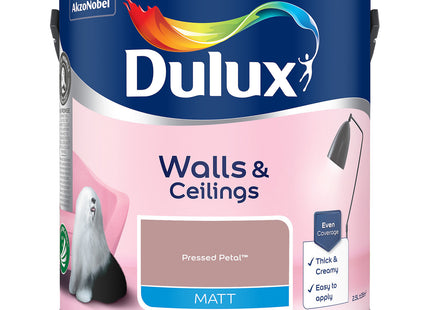 Dulux Matt Pressed Petal 2.5 Litre
