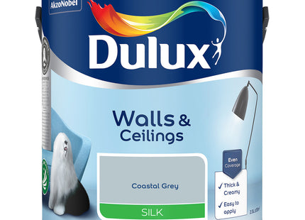 Dulux Silk Coastal Grey 2.5 Litre