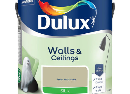 Dulux Silk Fresh Artichoke 2.5 Litre