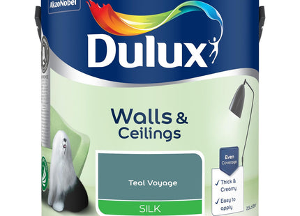 Dulux Silk Teal Voyage 2.5 Litre