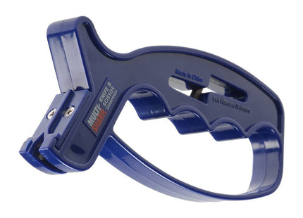 Multi-Sharp 1901 2 in 1 Multi-Purpose Knife and Scissor Blade Sharpener. Also Sharpens Cleavers, mezzalunas, Left & Right-Handed Scissors