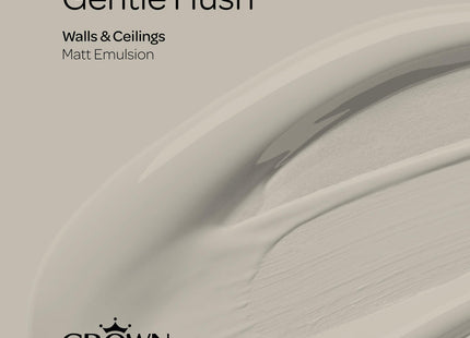 Crown Gentle Hush 2.5 Litre Walls & Ceilings Matt Emulsion