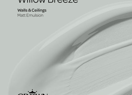 Crown Willow Breeze 2.5 Litre Walls & Ceilings Matt Emulsion