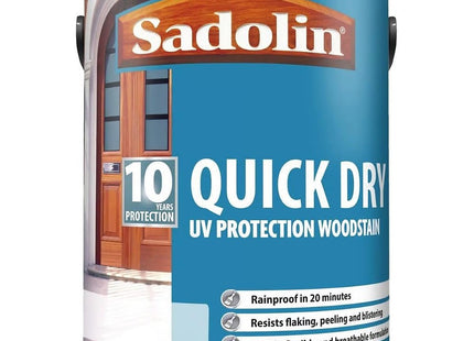 Sadolin Quick Dry UV Protection Woodstain - Antique Pine - 2.5 Litre