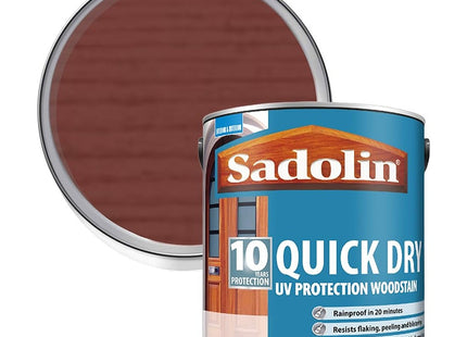 Sadolin - Quick Dry Woodstain Mahogany 2.5 Litre