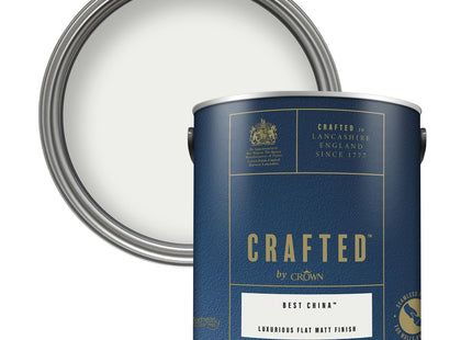 Crown Crafted Best China Matt Emulsion Very Light White Paint 2.5 Litre