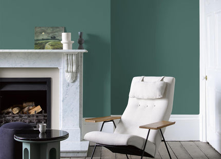 Crown Crafted Collage Matt Emulsion Dark Green Blue Paint 2.5 Litre