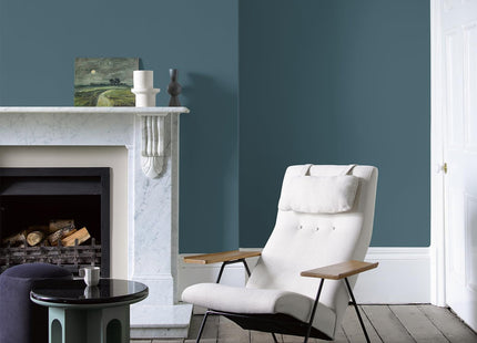 Crown Crafted Genuine Matt Emulsion Dark Teal Paint 2.5 Litre