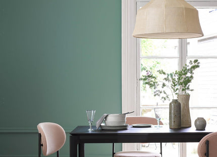 Crown Crafted Ivy Grey Matt Emulsion Dark Green Paint 2.5 Litre